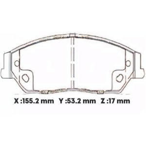 D1726SD  - SEMICERAMICA PASTILLA JMC S350