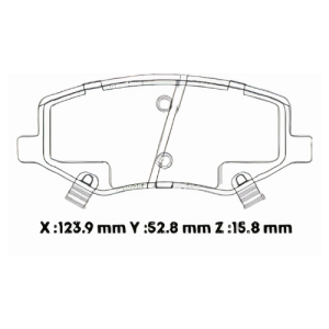 D7973SD - SEMICERAMICA PASTILLA JAC S2 S3 JC3
