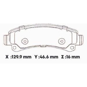 MD1U2510SD - SEMICERAMICA PASTILLA JMC VIGUS 7 17- POST