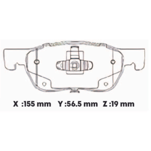D2171CL - CERAMICA PASTILLA CHEVROLET CRUZE TURBO (18-)