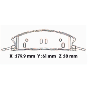 D1611CL - CERAMICA PASTILLA FORD EXPLORER (14-21)