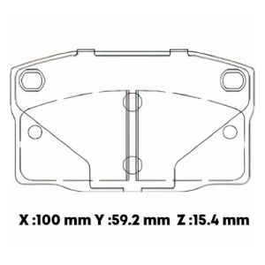 D378EL - CARBON PASTILLA DAEWOO RAICER - CIELO - ESPERO